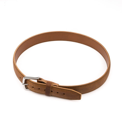 Dazzlo Leather Tow Belt - Full Grain Triple Layer - Black/Chestnut/Dark Coffee Brown/Tobacco - 30" / 32" / 34" / 36" / 38" / 40" / 42"