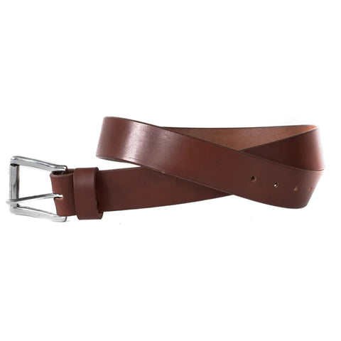 Dazzlo Cowhide Leather Belt - Black/Brown/Cognac/Tan - 1.5" Wide - 30" / 32" / 34" / 36" / 38" / 40" / 42"