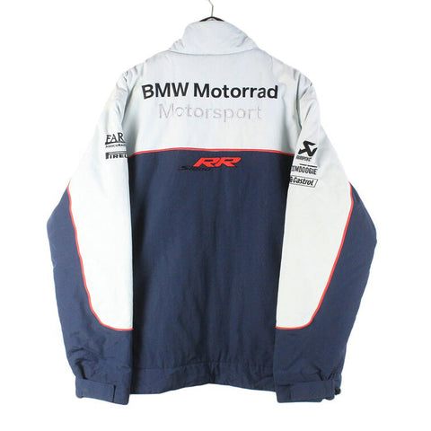 Blue/White BMW F1 Vintage Racing Jacket