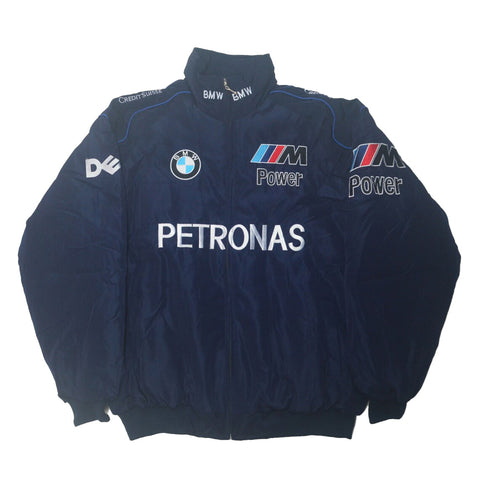 Blue BMW Vintage Racing Jacket